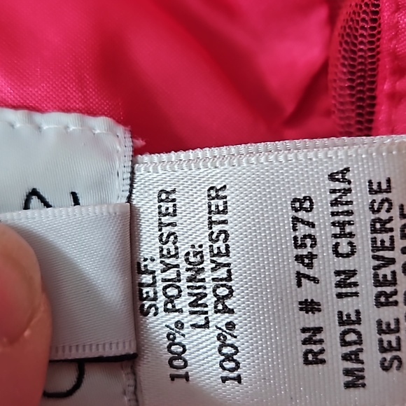 Cache dark pink high-low flowy elegant long dress-0 - Picture 7 of 9